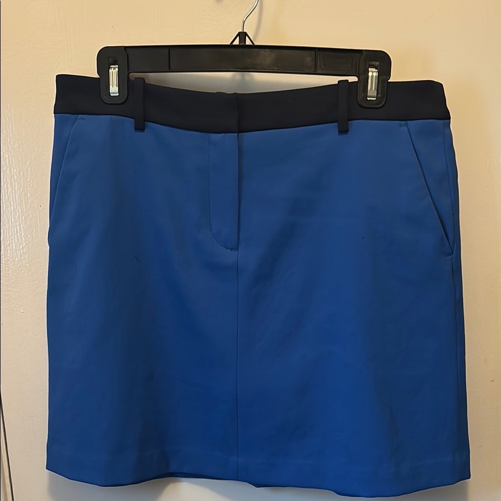 Tory Sport Blue Pencil Skirt medium built in shorts